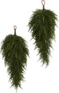 26in. Cedar Artificial Teardrop, Set of 2