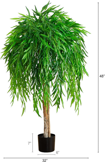 4ft. Artificial Willow Tree (Real Touch)