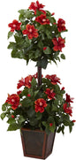 39in. Hibiscus Topiary