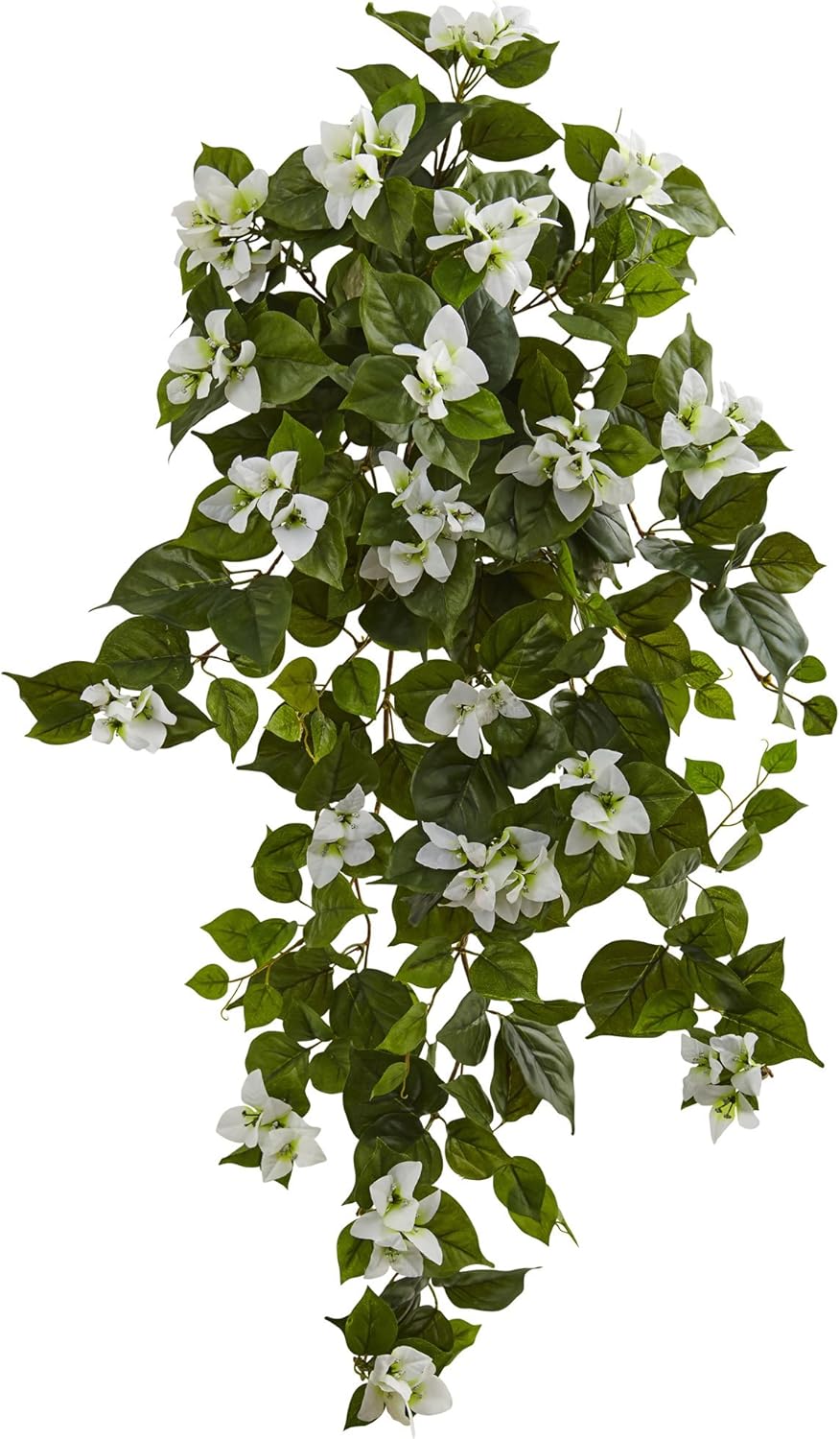 Nearly Natural 37” Bougainvillea Hanging (Set of 2) Artificial Plant, Beauty No50