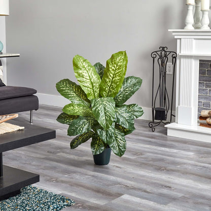 34in. Dieffenbachia Artificial Plant (Real Touch)