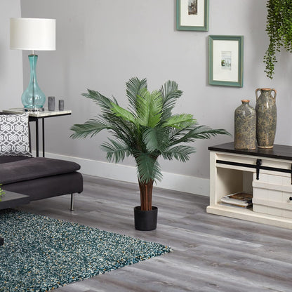 6817 Cycas Indoor/Outdoor UV Resistant Tree, 3',Green