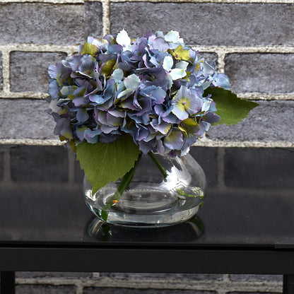 Blooming Hydrangea with Vase No50