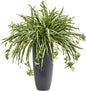 33in. Spider Artificial Plant in Cylinder Planter