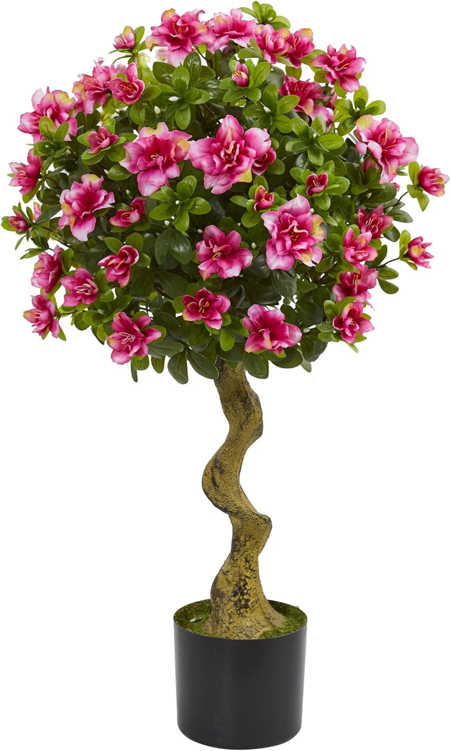 3ft. Azalea Artificial Topiary Tree – Plant Vivid