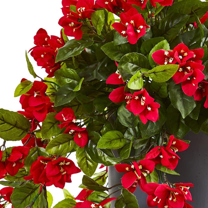 26in. Bougainvillea Artificial Plant in Planter UV Resistant (Indoor/Outdoor)