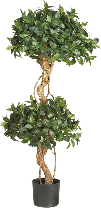 4ft. Sweet Bay Double Ball Topiary Silk Tree