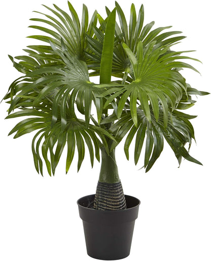 Areca, Fountain & Banana Palm Artificial Trees (Set of 3)
