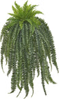 58" Boston Fern Artificial Hanging Plant