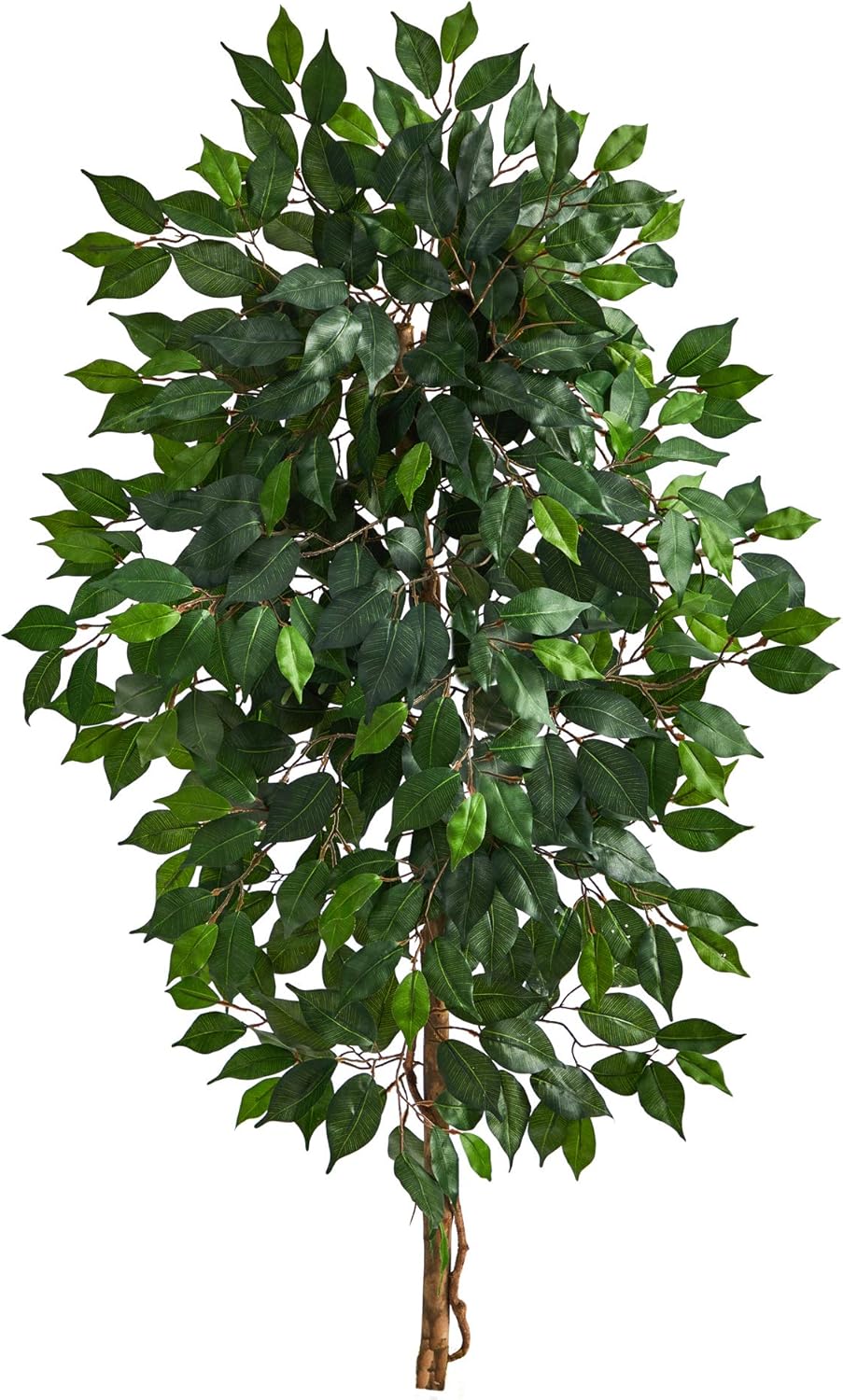 4ft. Single Ficus Artificial Tree (No Pot),Green