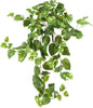 Nearly Natural 30IN Pothos Hanging Plants, Set of Three (3) Fake Bushes for Indoor Home Décor, Faux Vines for Wall or Hanging No50