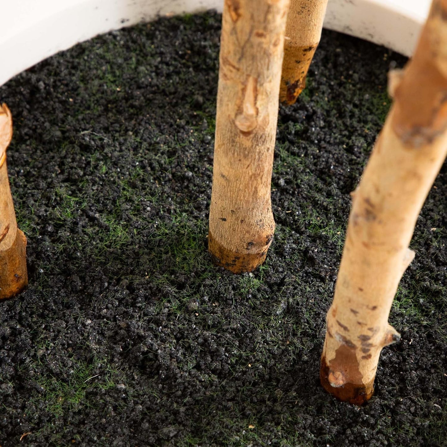 6ft. Artificial Fiddle Leaf Tree in Decorative White Planter