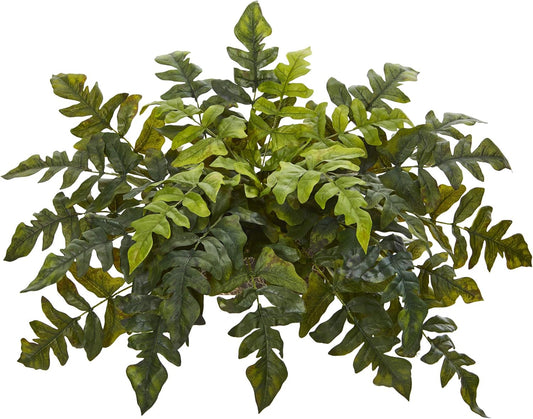 32in. Holly Fern Artificial Ledge Plant