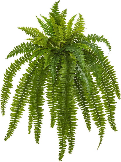 35” Boston Fern Artificial (Set of 2) Silk Plants Green No50