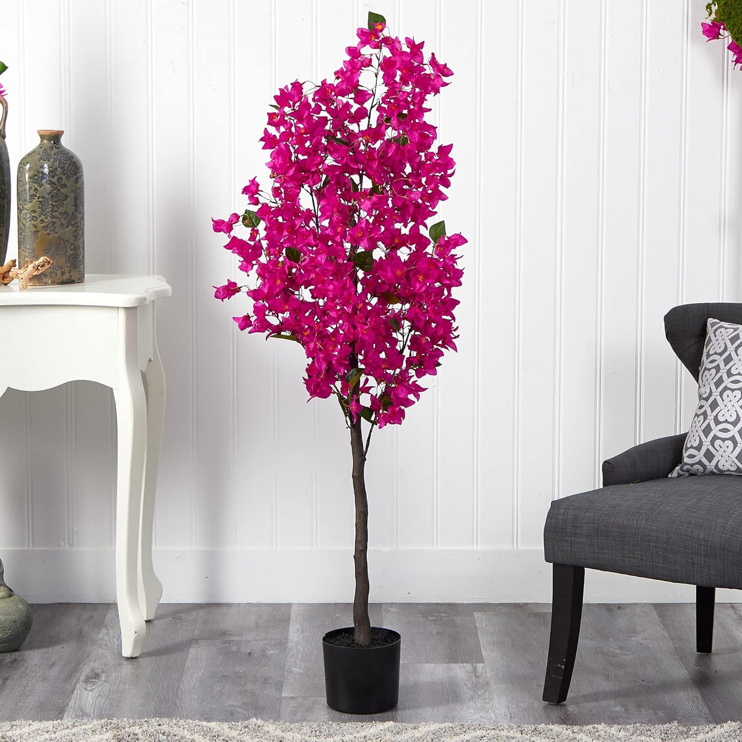 Nearly Natural 5ft. Bougainvillea Artificial Tree