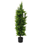 120cm Artificial Cedar Tree Detachable Realistic Faux Plant