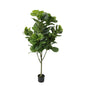 150cm Green Artificial tree Potted Fiddle Leaf Fig like real Potted Plant