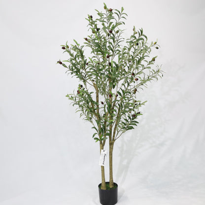 150cm Potted Green Artificial Olive Tree Decorative Artificial Plant