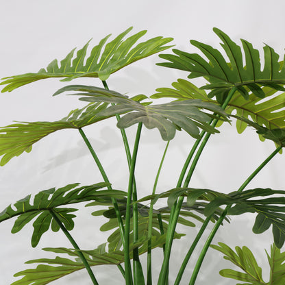 180cm Tropical Plastic Leaves tree Artificial Taro Leaf Potted Plant