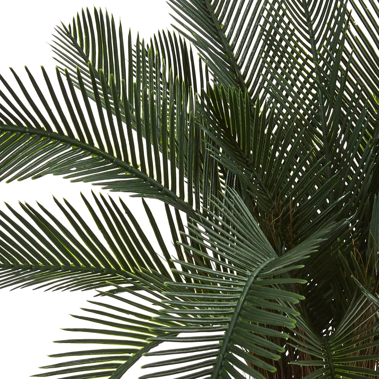 Nearly Natural Artificial, UV Resistant 2’ Cycas Tree (Indoor/Outdoor), Green 28" Dx28 Wx2'H