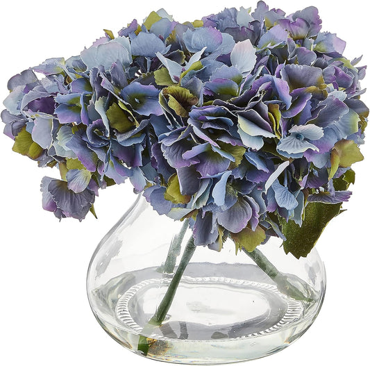 Blooming Hydrangea with Vase No50