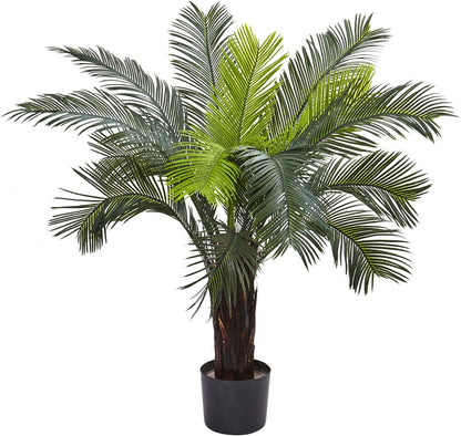 6817 Cycas Indoor/Outdoor UV Resistant Tree, 3',Green