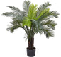 6817 Cycas Indoor/Outdoor UV Resistant Tree, 3',Green