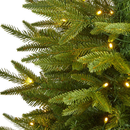 4ft. Colorado Mountain Fir Natural Look Artificial Christmas Tree with 150 Clear LED Lights