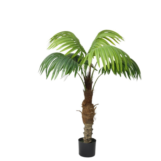120cm Faux Potted Tree Tropical Palm Tree Detachable Artificial Plant