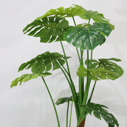 180cm Artificial Plant big Leaves Green Plastic Tropical Monstera Plant
