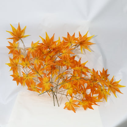 3 Pcs 65cm artificial plant Green maple leaf plants indoor decoration
