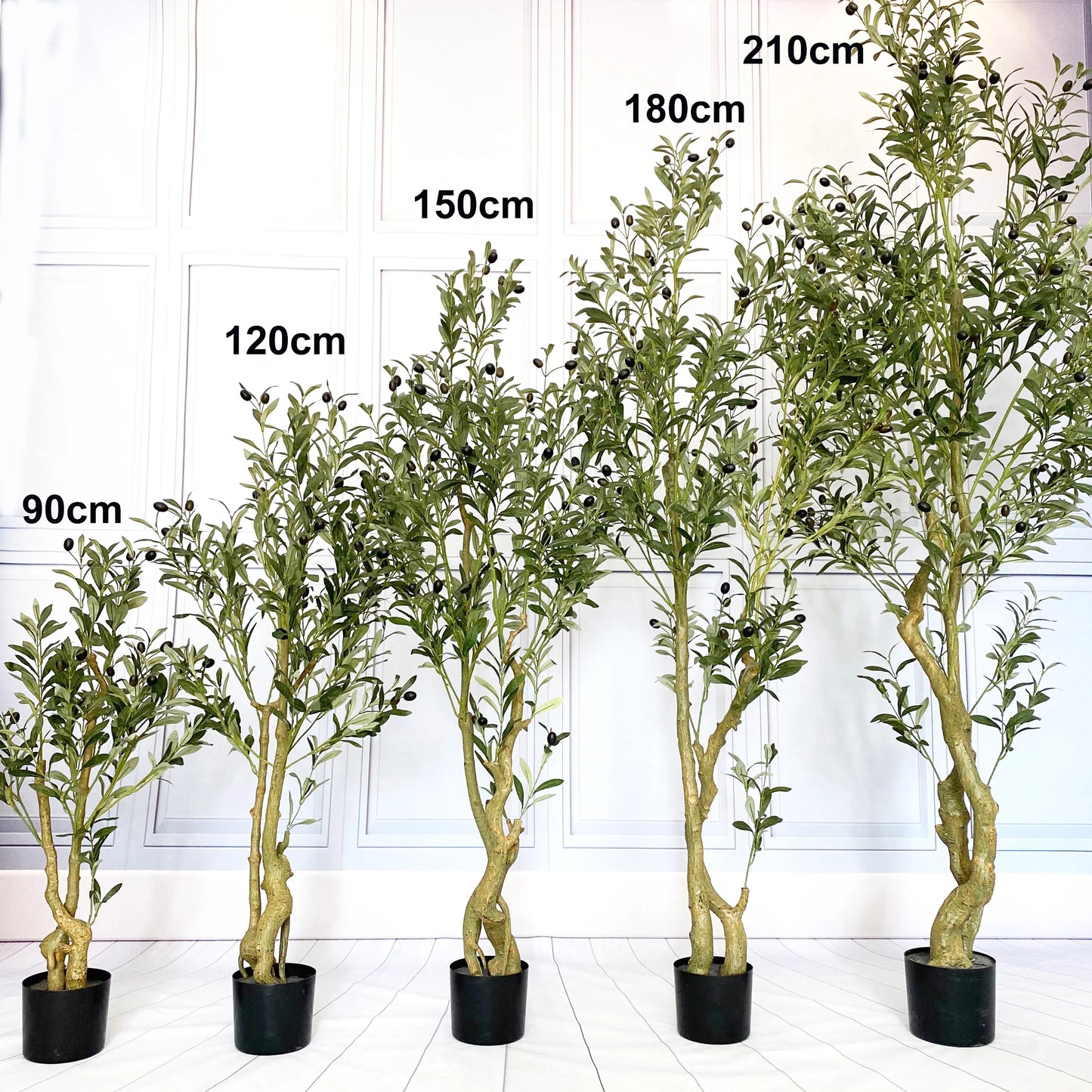 Home Garden Decoration Faux Plants Artificial Collapsible Olive Tree simulation Plant No50