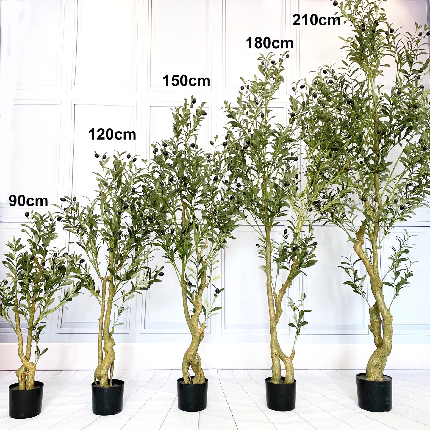 Home Garden Decoration Faux Plants Artificial Collapsible Olive Tree simulation Plant No50