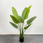 House Living Room Indoor Decoration Tropical Leaves Plantas Traveller's Palm Plants Green Interior Decor Artificial Plant No50