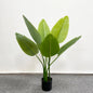 House Living Room Indoor Decoration Tropical Leaves Plantas Traveller's Palm Plants Green Interior Decor Artificial Plant No50