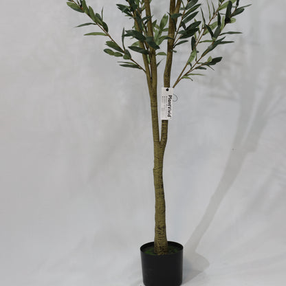 210cm Artificial Olive Tree Detachable Dual Branches - Realistic Foliage