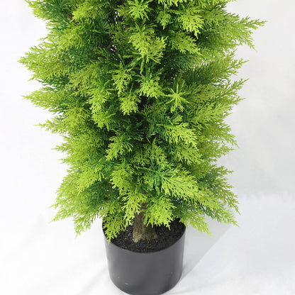 120cm Artificial Cedar Tree Detachable Realistic Faux Plant