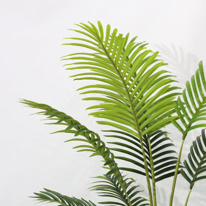 120cm Artificial Tree Areca Palm Plant Fake tree 9 leaves for decoration