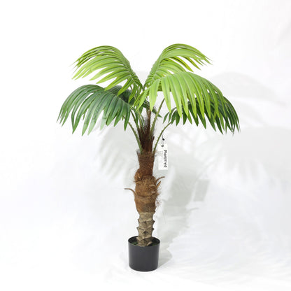 120cm Faux Potted Tree Tropical Palm Tree Detachable Artificial Plant