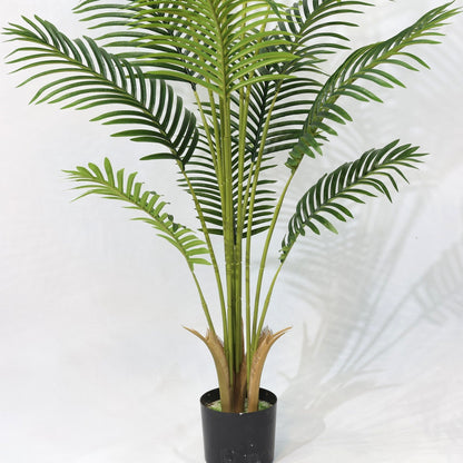 Τεχνητός φοίνικας Areca 180cm με 15 πράσινα φύλλα, ψεύτικο δέντρο  τον κήπο του