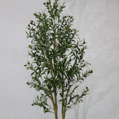 210cm Green Thriving Artificial Olive Tree Potted Tall Faux Plant