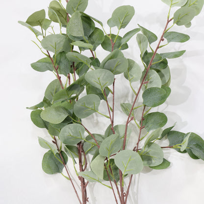 2 Pcs 90cm Green Artificial Eucalyptus Branches flower decoration