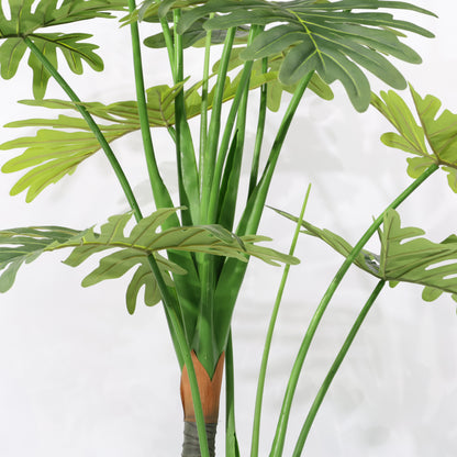 180cm Tropical Plastic Leaves tree Artificial Taro Leaf Potted Plant