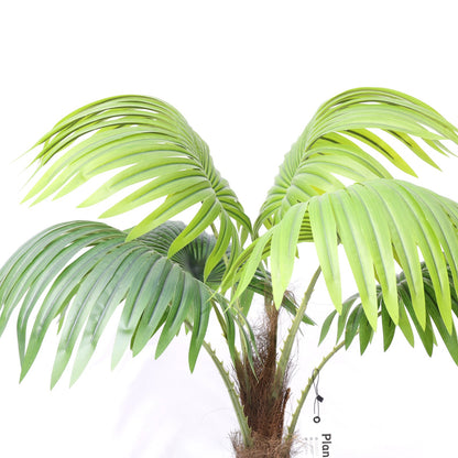 120cm Faux Potted Tree Tropical Palm Tree Detachable Artificial Plant