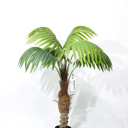 120cm Faux Potted Tree Tropical Palm Tree Detachable Artificial Plant