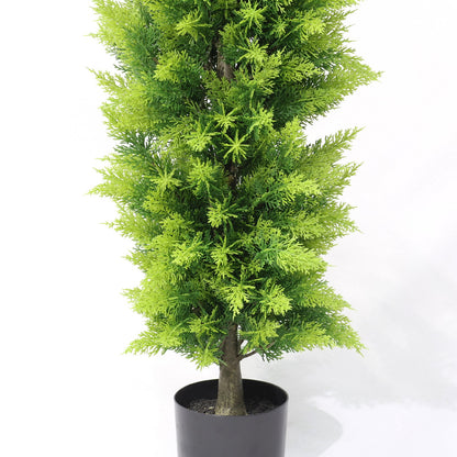 120cm Artificial Cedar Tree Detachable Realistic Faux Plant