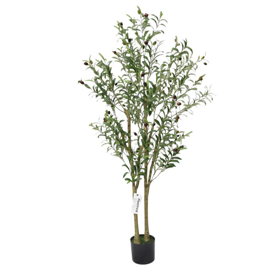 150cm Potted Green Artificial Olive Tree Decorative Artificial Plant