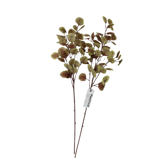2 Pcs 90cm Yellow Artificial Eucalyptus Branches Wedding Arrangements