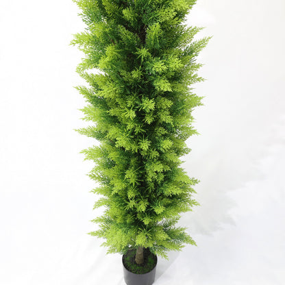 150cm Natural Green Faux Christmas Tree Detachable Artificial Fir plant