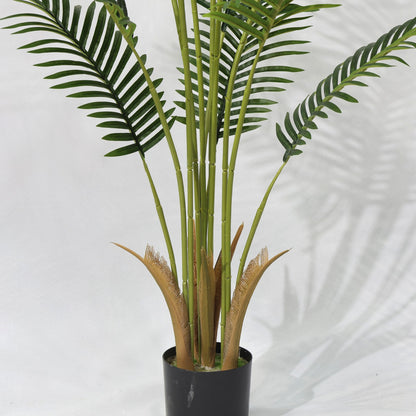 160cm Full Artificial Areca Palm Plant UV-Resistant Indoor Tropical Decor